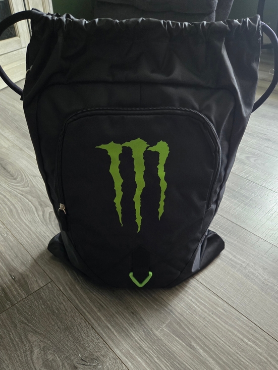 Monster Energy Other - Monster Energy XL Drawstring Backpack